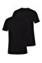 Men's Undershirt 2 Pack Tender Cotton 9671 - Black - 2