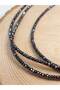 Quarter String (9cm Long!) Hematite Stone Rondela Faceted Cut Quarter Strand 3*1.5mm (41230) - 5