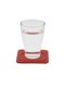 Cup Coaster Desktop Round Cup Coaster Rainbow Vegan 11X11 cm - 2
