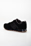 Men's Black Smoked Lace-Up Daily Comfortable Light Soft Sole Mesh Sneaker Sports Shoes - 6
