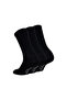 Cloud Socks - جوارب رياضية طويلة باللون الأسود 3 أزواج - 2