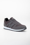 Men's Smoked Black Lace-Up Daily Comfortable Light Soft Sole Mesh Sneaker Sports Shoes - 5