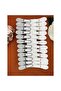 24 Pieces Premium Non-Marking Non-Breakable Stainless Springless Clothes Pegs Super Strong Non-Marking