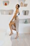 Waist Belt Accessory Pocket Detailed Cross Skirt - 3