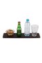 Coaster bottle and snack holder rainbow vegan 9.5x42 cm - 2