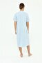 Mother, Hospital Nightgown Short Sleeve Plus Size Relaxed Fit - 4