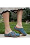 Orthopedic Leather Women's Sabo Slippers 10307 - 3