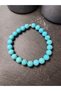 Turquoise Turquoise Natural Stone Bracelet - Women and Men Focus and Body Resistance - 3