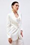 Satin Patterned Jacket - Smtfashion - 6