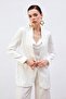 Satin Patterned Jacket - Smtfashion - 4