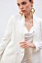 Satin Patterned Jacket - Smtfashion - 5