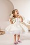 Ecru Puffy Ballerina Dress - Daisy