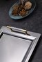 Mercan Silver 2-Piece Serving Tray Set for Treats, Presentation, and Tea Mrc02 - 2