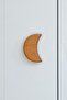 Moon Pattern (1 Pc) Baby Kids Room Wooden Furniture Cabinet Drawer Handle