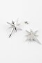 Northern Star North Star Vip Silver Plated Modern Women's Stud Earrings - 3