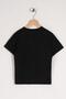 Crew Neck Short Sleeve Printed Black Color Boy's T-shirt - 2