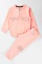 Kids Girls' Trendy Printed Pocket Tracksuit Set Ak2232 - 7