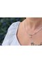 Women's Evil Eye Beaded Necklace Eye Detail Colorful Stone Necklace - 2