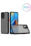 Frosted Transparent Silicone Case with Dark Green Color Edges for Oppo A74 - Huskarl - 5