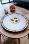 No. 70 Enameled Sini Tableware, Food Presentation Tray, Floor Table Zinc ~68 cm - 4