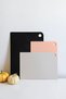 TE-138 3-Piece Plastic Cutting Board Flexible Cutting Board Set Chopping Board Set - 4