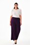 LARGE SIZE FLEXIBLE COMFORTABLE FABRIC PANTS - 2