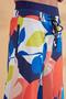 Navy Blue Patterned Men's Shorts S2350 - 4