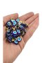 100 Pieces Plastic Evil Eye Beads - Safety Pin - 2