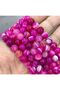 Pink Agate Natural Stone String 8 mm - 2
