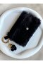 Plush Wallet & Card Holder (Black)