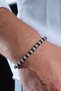 Love and Protection Bracelet - Pink Quartz and Hematite - Spiritual Peace and Love Combination - 7