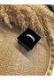 Silver Color Zircon Stone Gold Color Detail Xoxo Women's Ring - 2