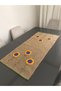 Knitted Motif Jute Fabric Runner 40x140 Cm - 4