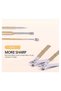 12 Piece Rose Gold Manicure Pedicure Set Stainless Steel Men's Hand and Foot Care Set - 5