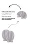 Newborn Baby Unisex 100% Cotton Muslin 6-Piece Gloves & Baby Girl Boy Gloves - 3