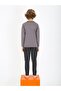 Boy's Long Sleeve 100% Cotton Button Detailed Pajama Set Classic - 3
