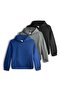3-Pack Girls/Boys Hooded Sweatshirt