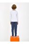 Boy's Long Sleeve 100% Cotton Button Detailed Pajama Set Classic - 2