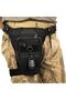 Black Neck and Waist Strap Carrying Bag - 4
