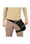 Black Neck and Waist Strap Carrying Bag - 3