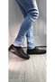 Genuine Leather Skin Black Daily Men's Leather Casual Shoes - 4