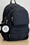Unisex Black Backpack School Bag Laptop And Travel Bag Waterproof, 40x30x15cm - 2