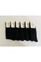 Women's Black 6 Pieces Wool Winter Socks - 2
