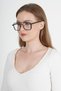 Henry Unisex Women's Men's Black Blue Light Protection Blue Block Square Optical Compatible Transparent Glasses - 8