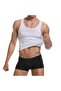 Men's tank top corset waist chest belly trainer tightener helps achieve an upright posture - 3