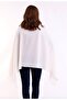 Ecru Color Fleece Scarf Shawl - 6