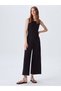 Knitted Black Jumpsuit - 2