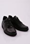 2368 Women's Velcro Comfort Shoes Genuine Leather Black - 2