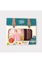 School Lunch Set Lunch Box and Water Bottle 530 ml Pink