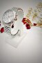 Roman Numeral IPC Plated Silver Women's Wristwatch
